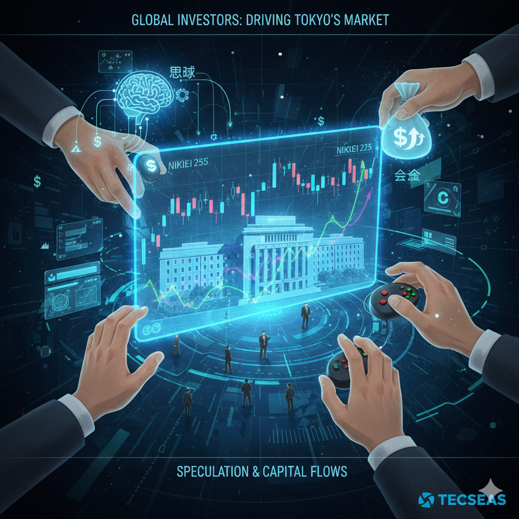 海外資本家にコントロールされる日本の市場